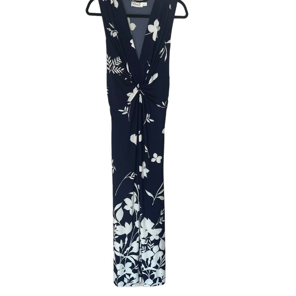 Eliza J Hawaiian Maxi Dress Sleeveless Size 14w